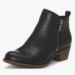 Lucky Brand Leather Basel Ankle Booties